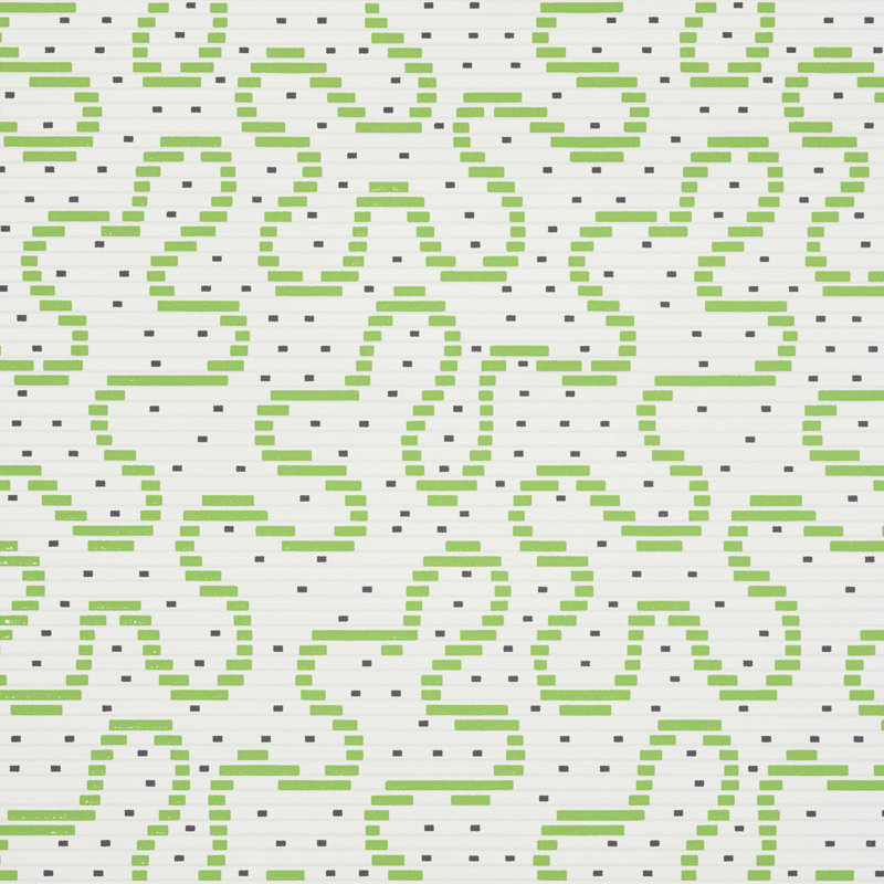 Schumacher x Celerie Kemble Meander Wallpaper, Moss
