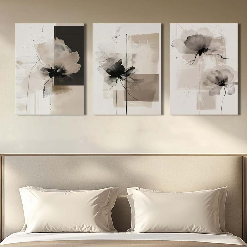 3 Piece Wrapped Canvas Print, 40 cm H x 30 cm W