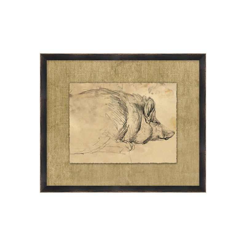 Charcoal Animal Collection 11 Print
