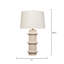 Trousdale Polyresin Table Lamp with Linen Shade