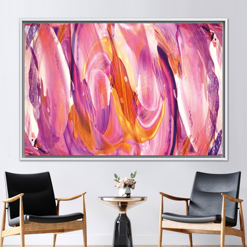 Print on Canvas, White, Framed Print without Mat, 20 cm H x 30 cm W