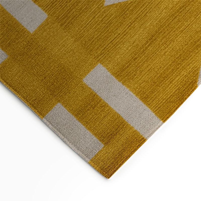 Tapis d'intérieur et d'extérieur à carreaux brun, Rectangle 9 pi x 12 pi