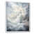 White Floater Framed
