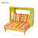 Kids 10'' Wood Outdoor Table Or Chair Chaise Lounge and Ottoman