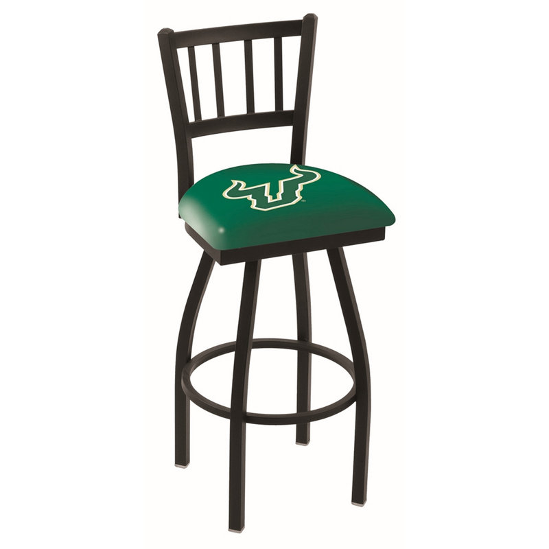 Tabouret de comptoir pivotant de 25 po NCAA, Bulls de South Florida, 25 po de hauteur