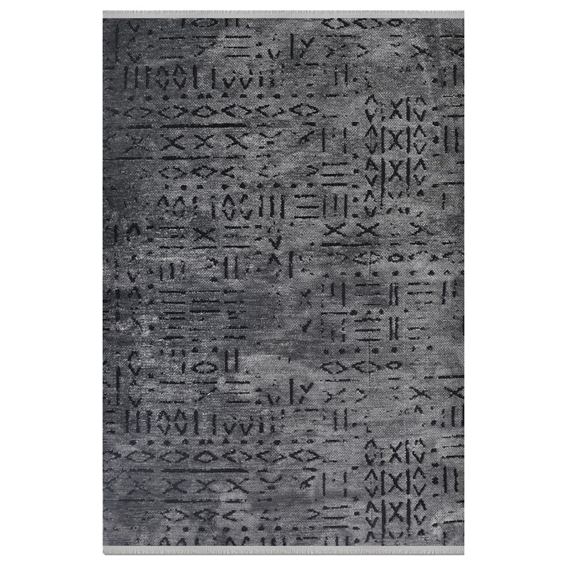 Abuaber Machine Made Indoor / Outdoor Area Rug, Rectangle 2'7" x 4'11"