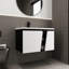 Meuble-lavabo simple 32 po avec comptoir en céramique Jaymion
