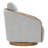 Nieve 29.5'' Wide Upholstered Swivel Barrel Chair-114235526