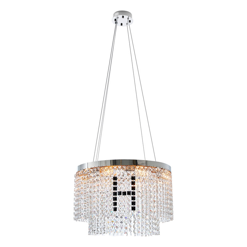 Luminaire moderne en cristal pour lustre de salon