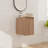 12" Wall Mounted Bathroom Side Cabinet With Soft Close Door And Shelf
