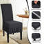 Polyester Box Cushion Dining Chair Slipcover