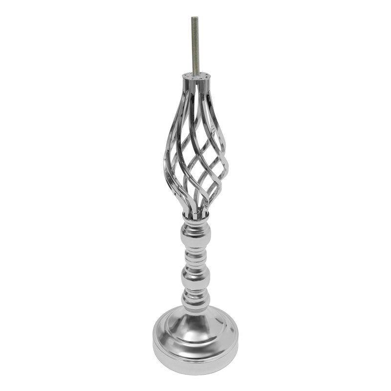 Toiles de fond et enseignes, H 19,3 po x l 7,9 po x P 7,9 po, Argent