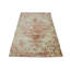 Tapis rose abstrait fait à la main