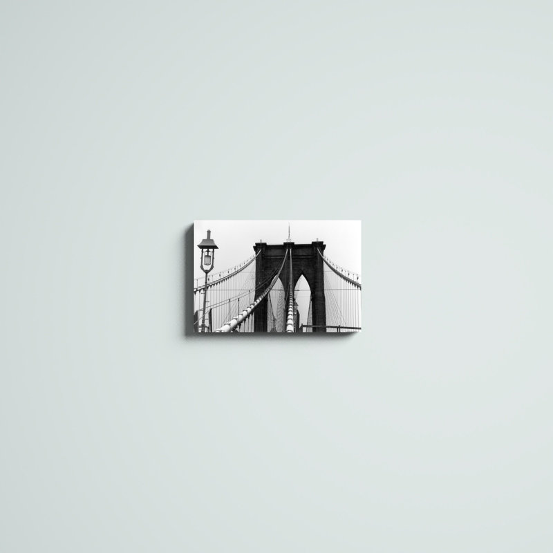 «Brooklyn Suspension I», photographie sur toile, H 12 po x l 18 po