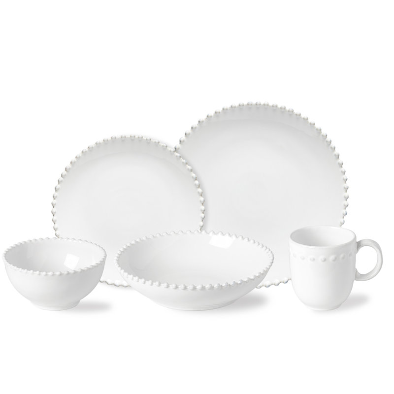 Pearl 5 Piece Dinnerware Set