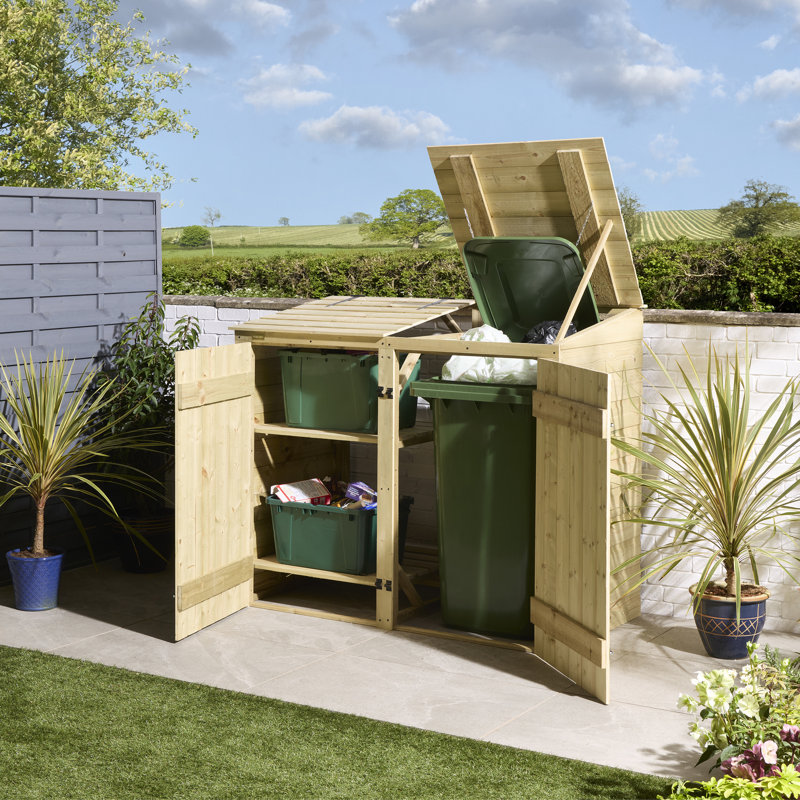 Wooden Bin Store