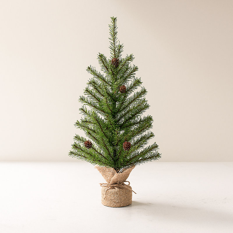 26'' Faux Pine Tree in Freestanding