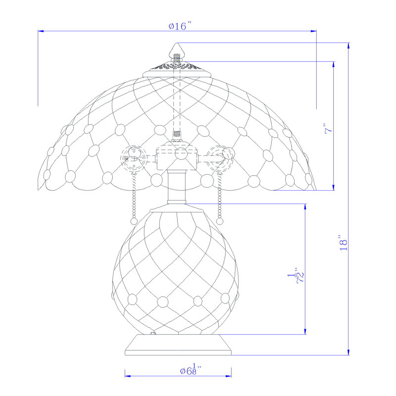 Lampe de table Almeater