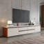 Élégante console décorative symétrique en cuir pour selle-411955867