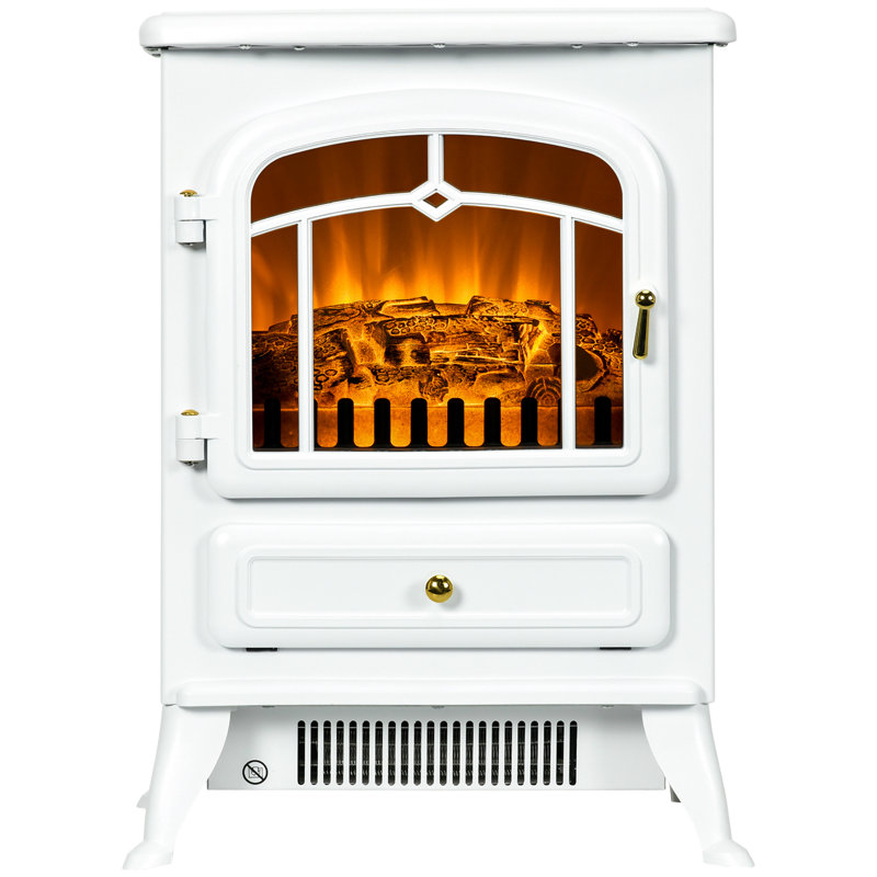Combs Belfry Heating 41.5cm W Electric Stove, White