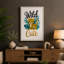 Wild Cute Leopard Modern - Print-136812636-136812634