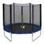 Edina Freeport Park 244cm Round Backyard Trampoline with Safety Enclosure