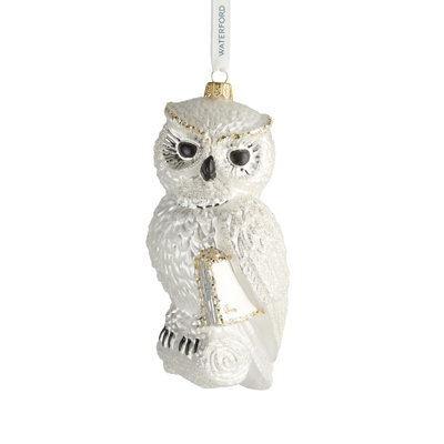 Waterford Holiday Heirlooms Owl Ornament