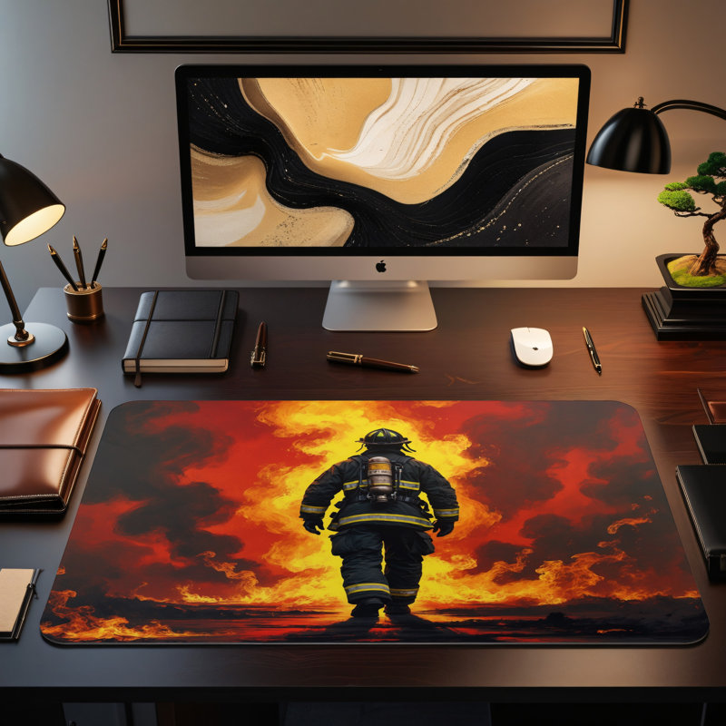 Polyester Desk Pad, 31.5x15.5