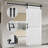 MDF Barn Door with Sliding Door Hardware Kit,Covered with Water-Proof PVC Surface-98194258-103430727