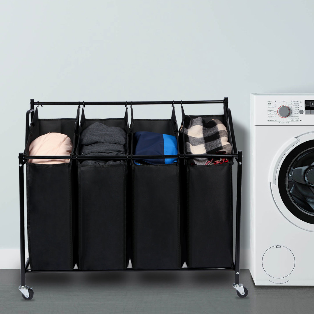 Laundry Sorter, Laundry Baskets, Laundry Trolley on Wheels
