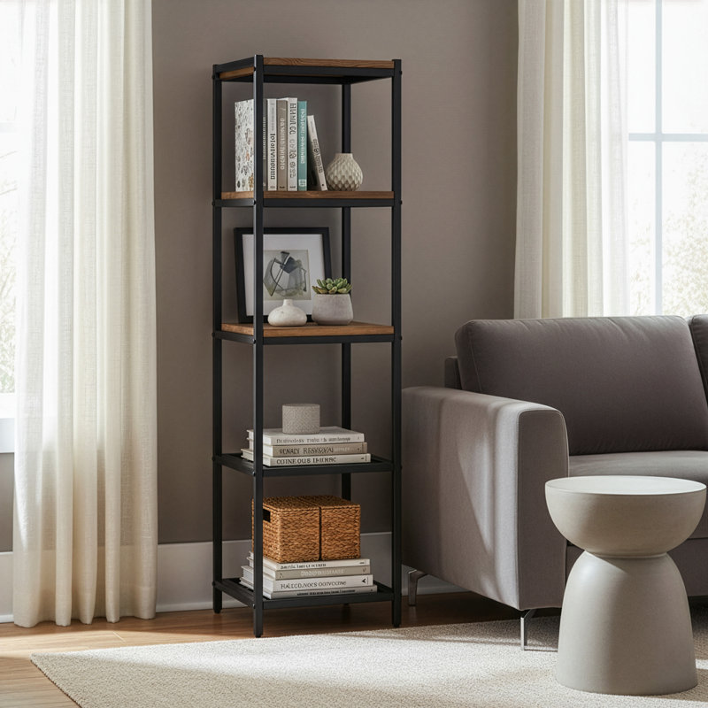 57.25"H Wilhelmine Bookcase