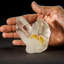 Genuine Clear Quartz Crystal Cluster Point from Brazil (0.63 Lbs)