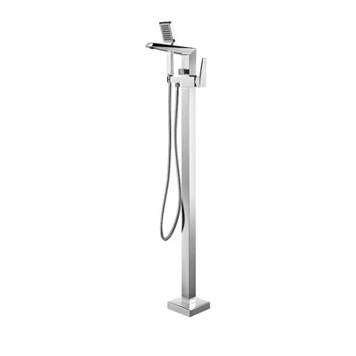 Cypress Freestanding Tub Filler with Diverter