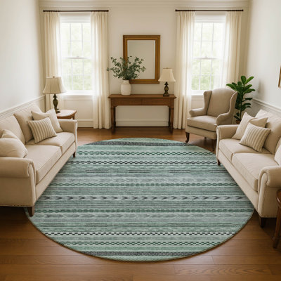 Premium Machine Washable Marasco AMF1625 Stripes Rug