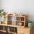  Double Layer Large Bread Box Bread Storage Bin Wood Food Storage Container-852985021