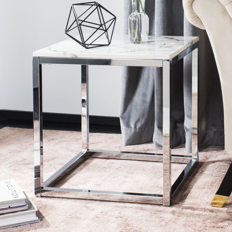 Table de bout Winnie, Chrome