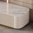 94.5" Beige Wood Patchwork Marble Countertop TV Storage Cabinet, 4 Drawers-183174908