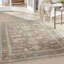 Tapis d'intérieur ivoire moka 5 pi 6 po x 8 pi Nourison Odessa-1991683411-1991683421