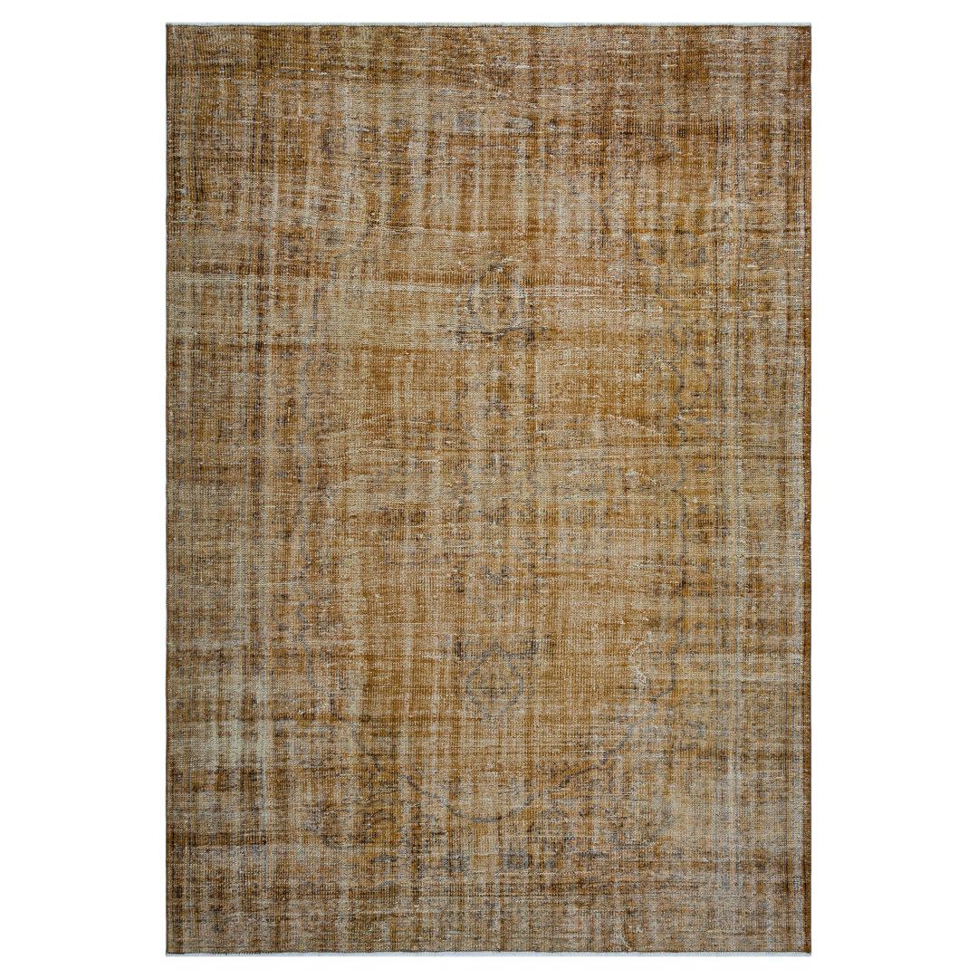 Atina Brown Vintage Wool Handmade Area Rug