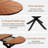 Versatile Extendable Round Dining Table with Solid Wood Top