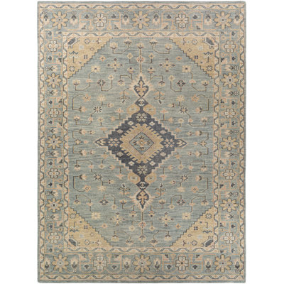 Zahra Wool Oriental Area Rug