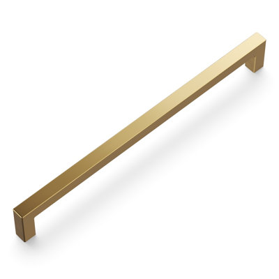 Skylight Collection Handle Pull - 8-13/16" Center to Center Cabinet Pull Champagne Bronze - Contemporary Hardware for Drawers & Cabinets (Set of 5)