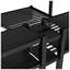 Lit superposé double au-dessus de simple et double triple 88 po x l 92,7 po x P 56,7 po Bonwell