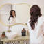 Irregular Metal Framed Wall Mirror, Asymmetrical Mirrors-779110838-779110837