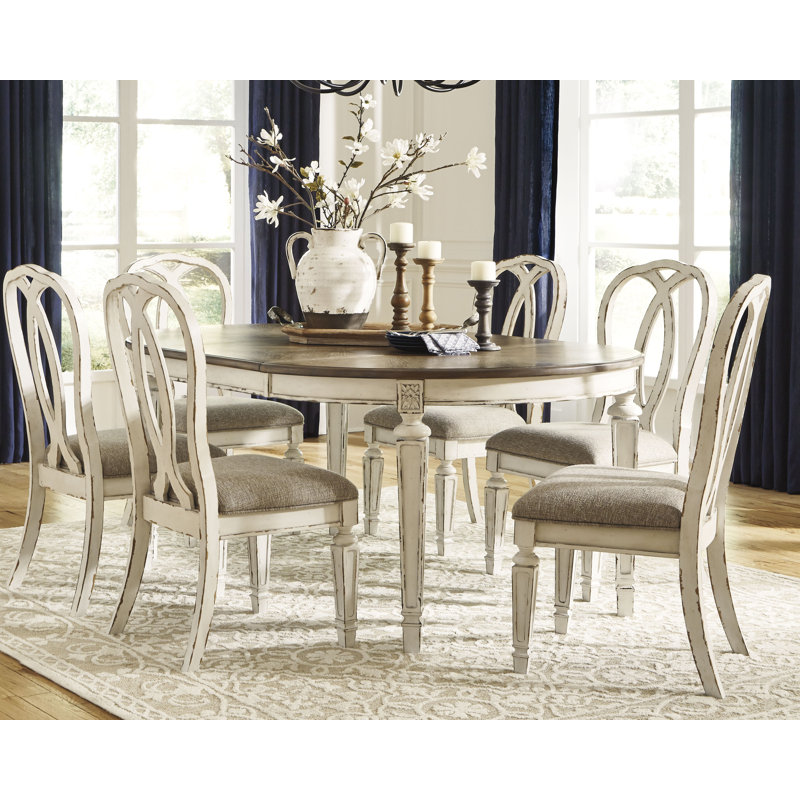 Realyn Dining Table and Chairs, 6