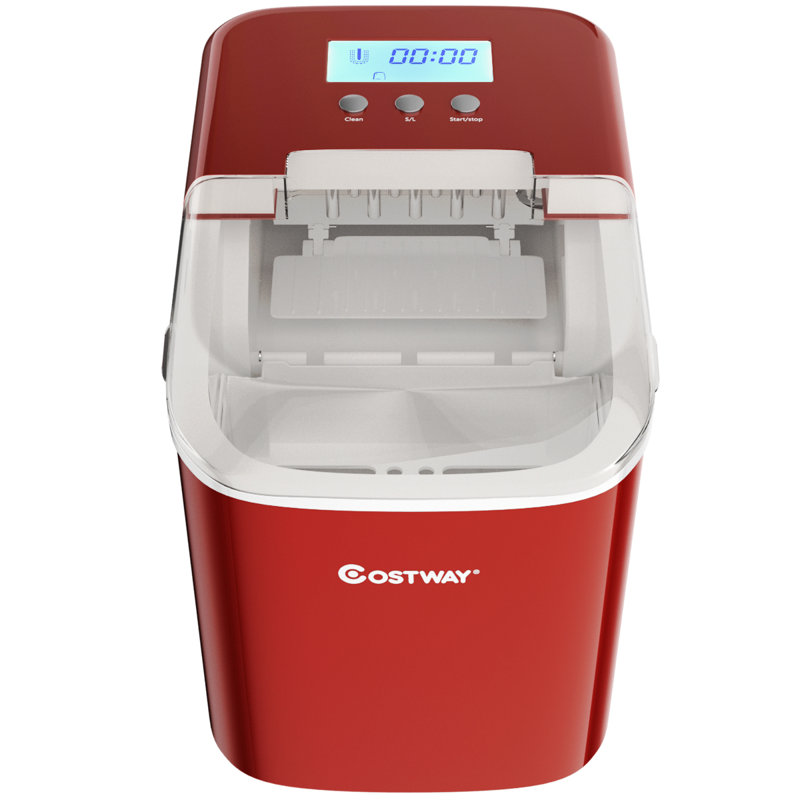 Costway Countertop Snow Cone Maker, Red