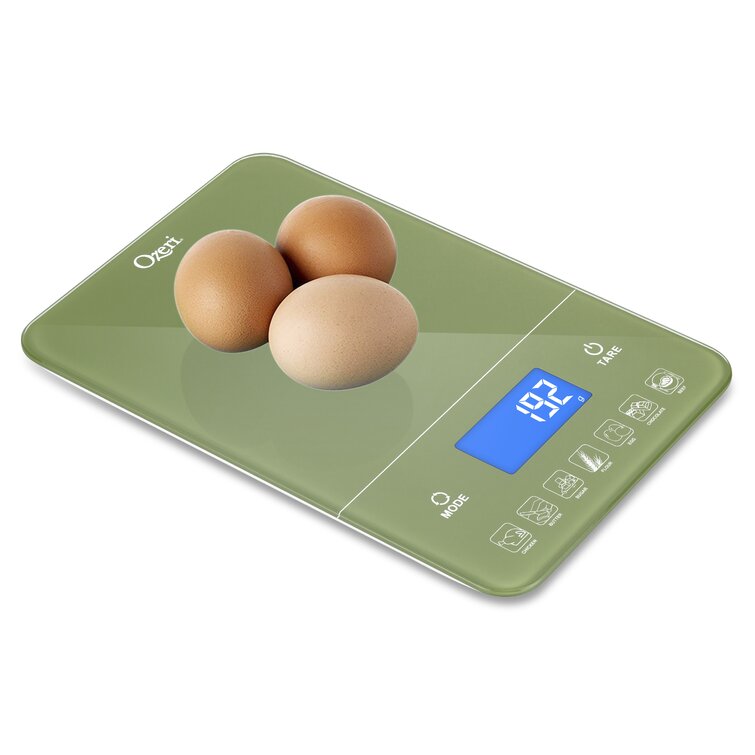 Ozeri Touch III 22 lbs (10 kg) Digital Kitchen Scale with Calorie