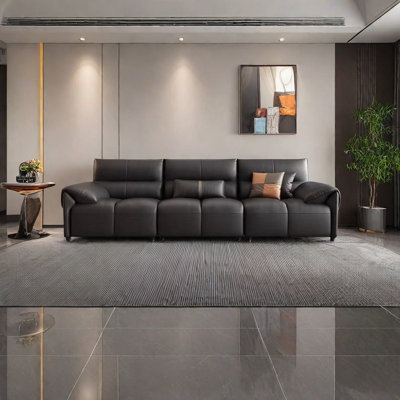 Piano keys straight row simple office sofa