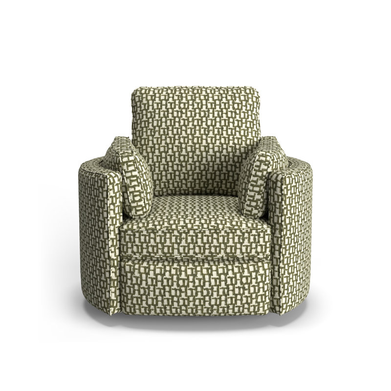Fauteuil inclinable Vedika, Performance d'impression graphique olive, Manuel