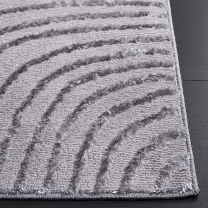 Nylo Performance Abstract Rug, Rectangle 5'3" x 7'6"